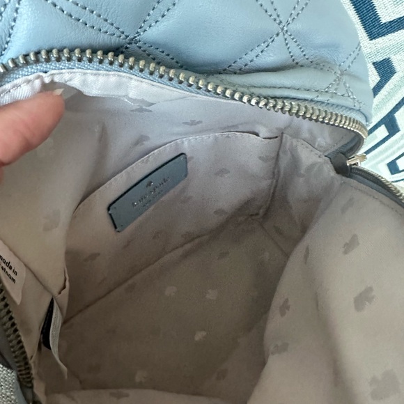 Kate spade Natalia quilted backpack NWOT baby blue - Picture 15 of 16